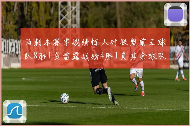 马刺本赛季战绩惊人对联盟前五球队8胜1负雷霆战绩4胜1负其余球队全胜